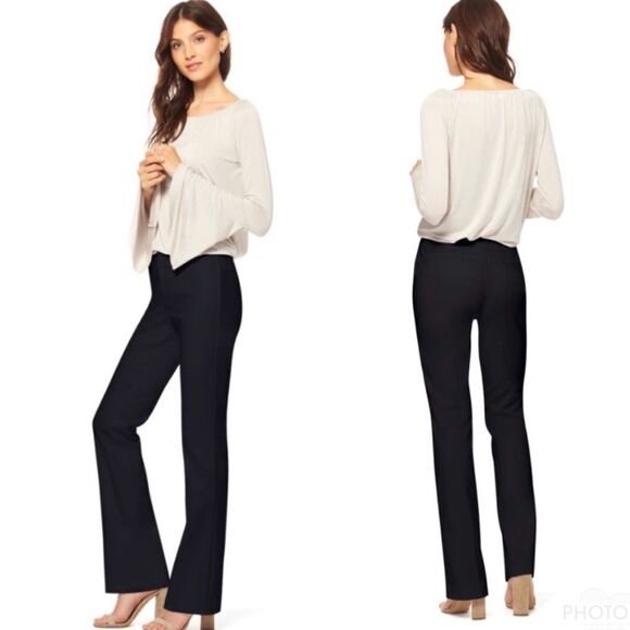 ECRU Clapton Pant Black Bootcut - Picture 1 of 10